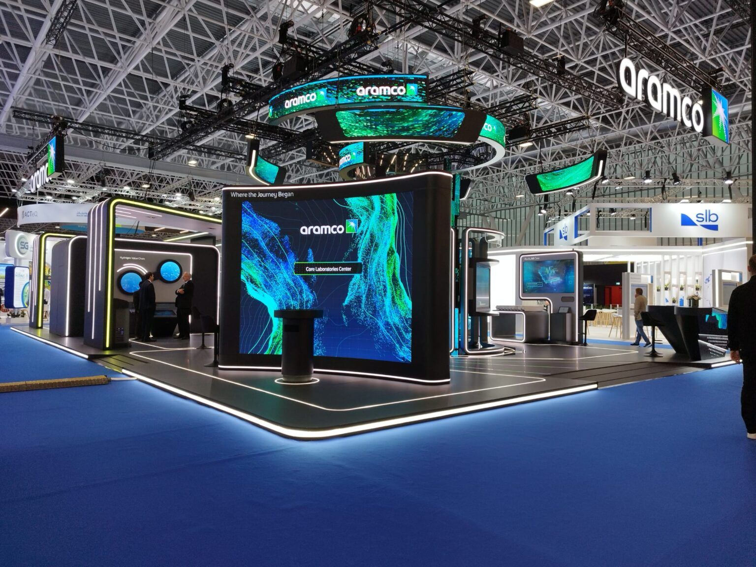 Stands tecnológicos, la última tecnología en ferias