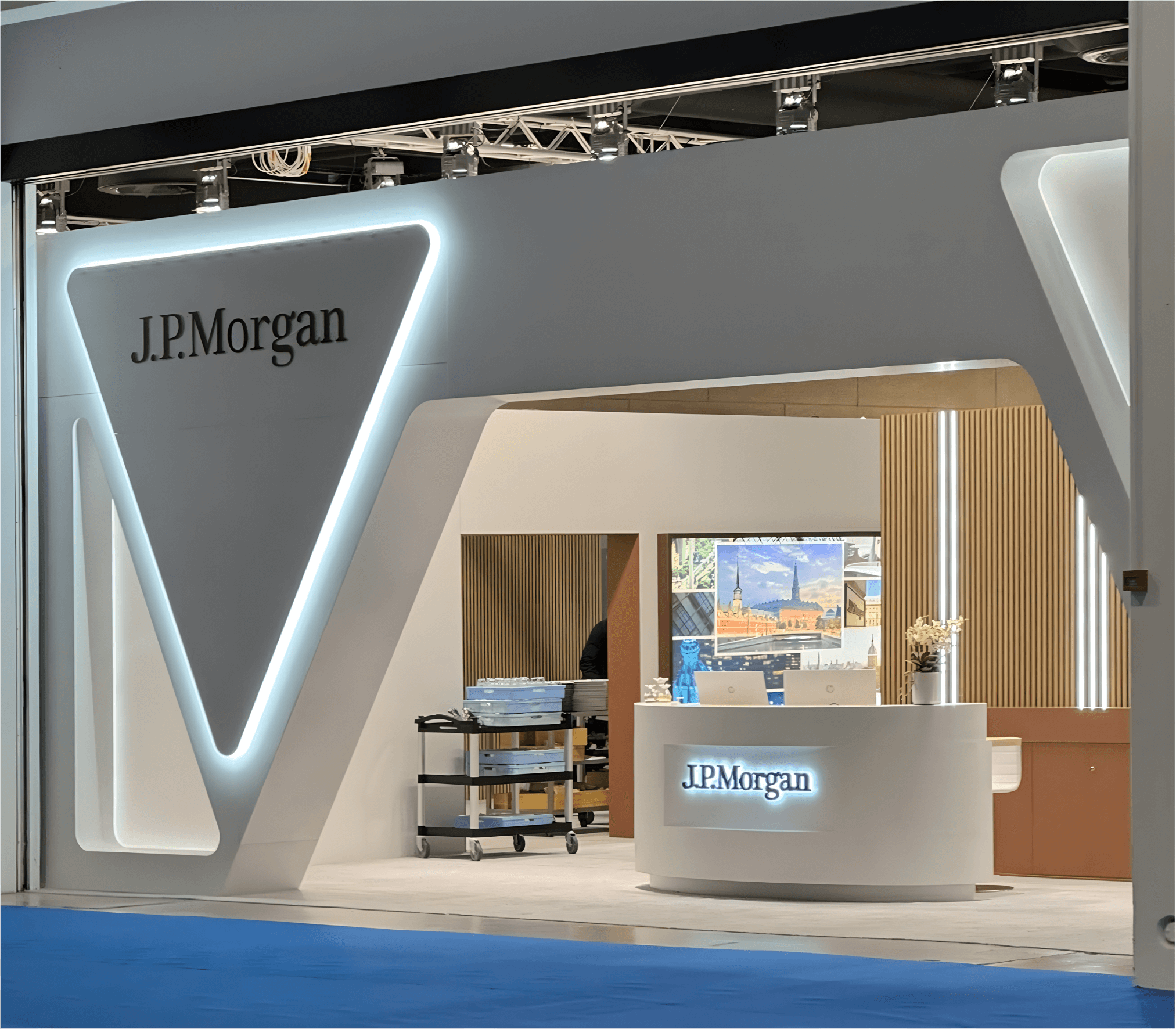 JPMorgan Eurofinance stand